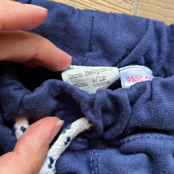 Zara 9-12 month boy joggers - Picture 2 of 2